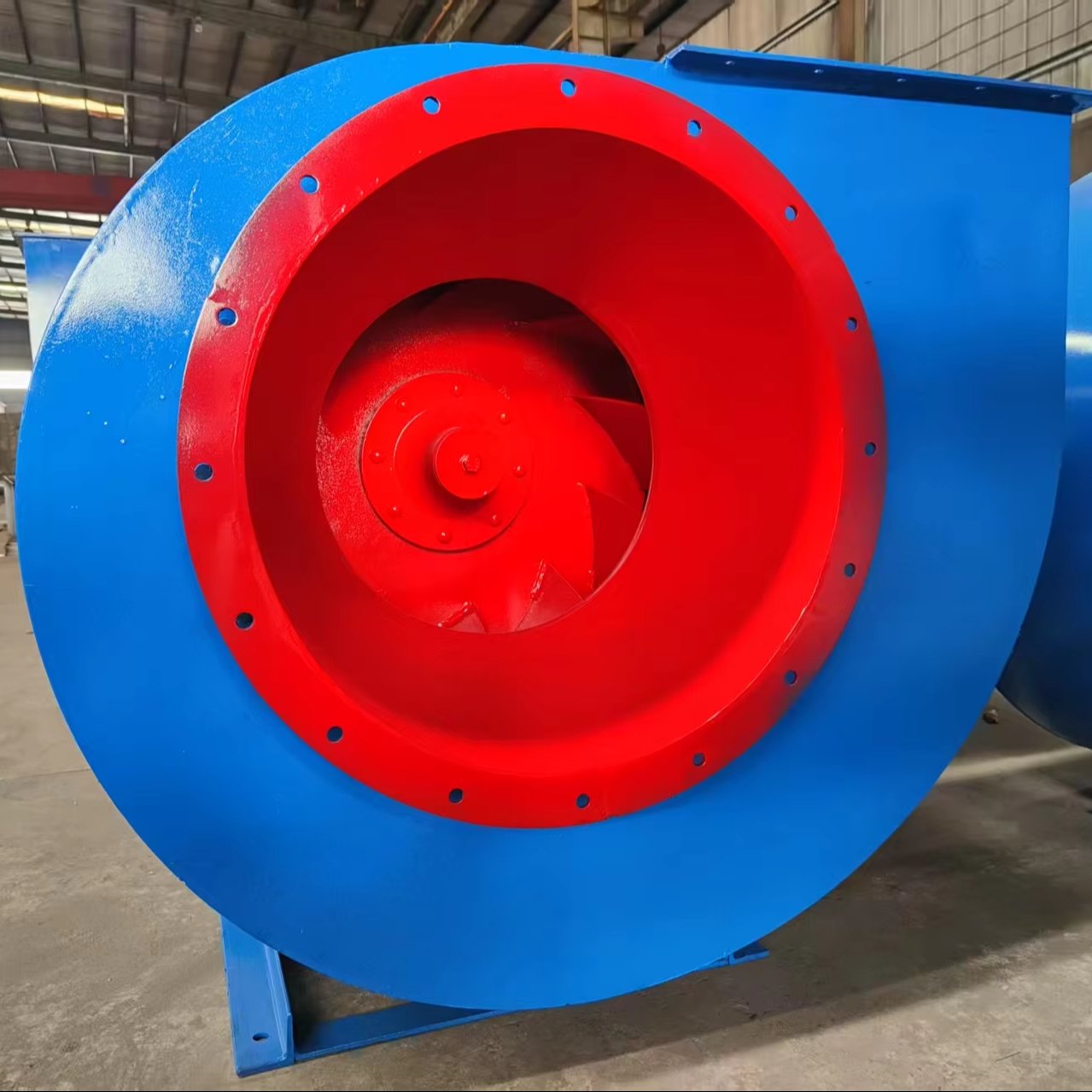 AC Centrifugal Fan for Indoor Ventilation Cooling and Dust Removal for Basement Hotel Shopping Mall OEM Customizable Cast Iron